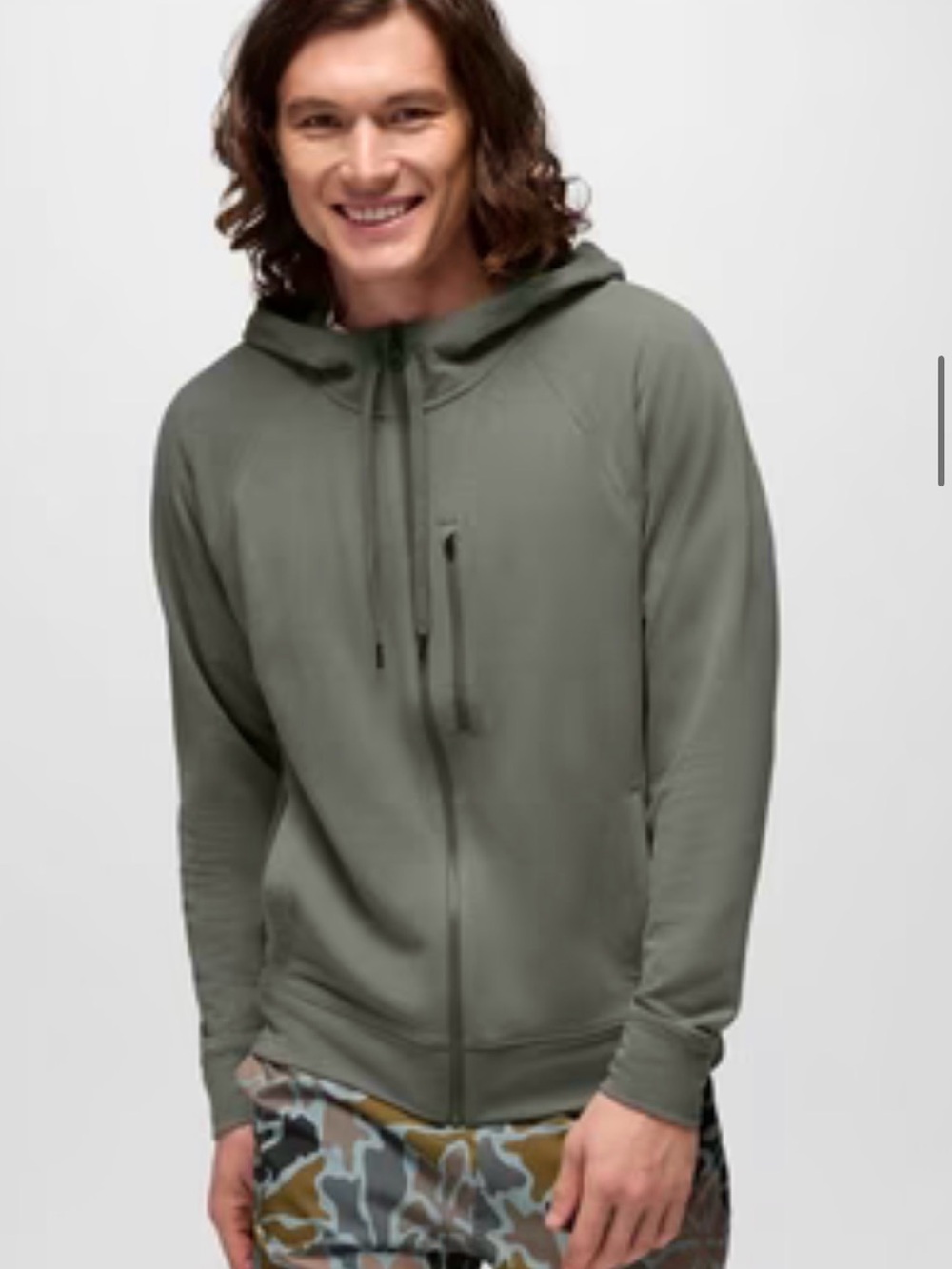 Men's Prana Altitude Tracker Full Zip Hoodie II